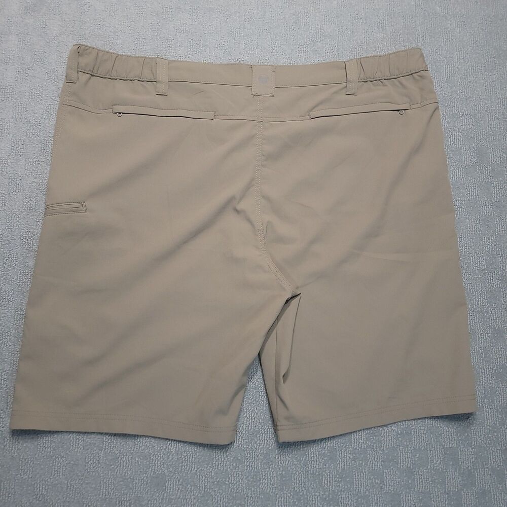 Wrangler Performance Utility Shorts Mens 48 Khaki Stretch 10" Inseem - Picture 3 of 12